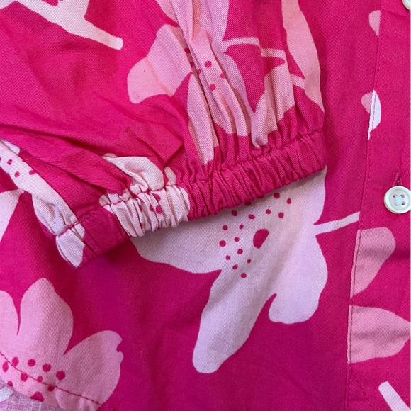 Free Assembly Pink V Neck Blouse-Springy! Size XS - Picture 5 of 8